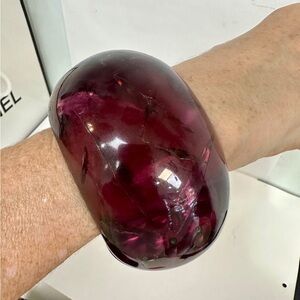 Beautiful bracelet burgundy color